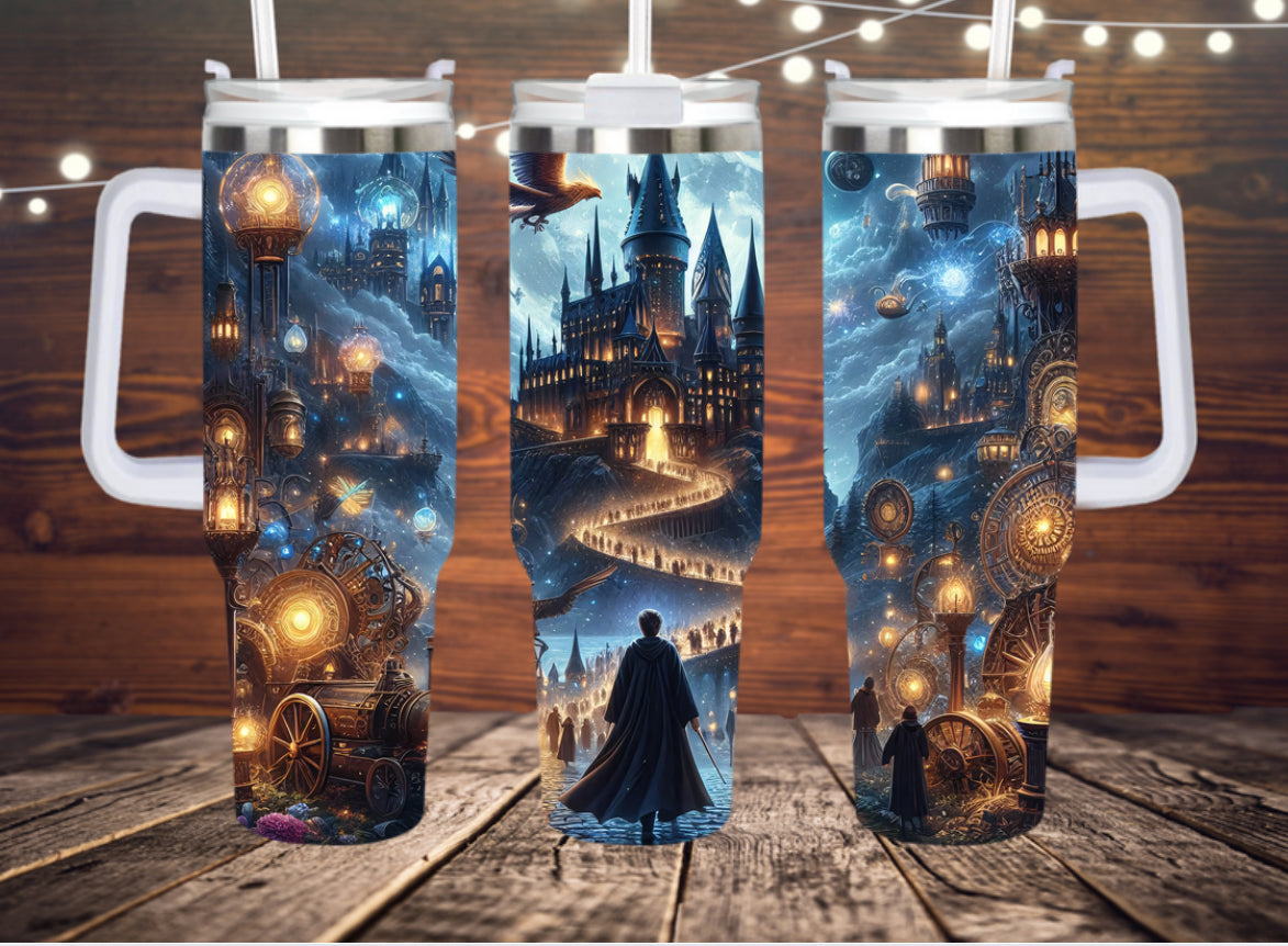 Vivid Happy Potter Tumbler