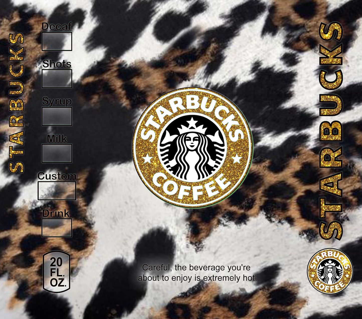 Starbucks Cow Tumbler