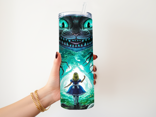 Alice and Wonderland Tumbler