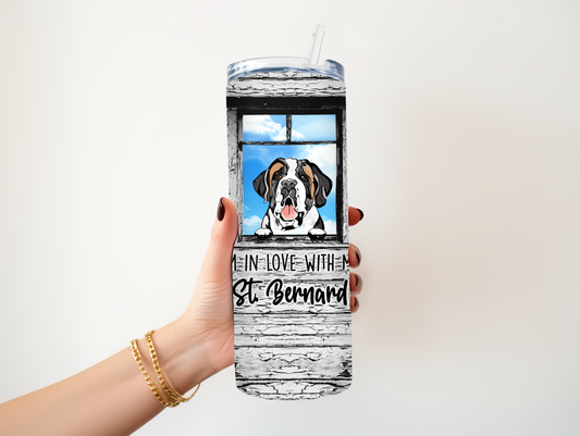 St. Bernard Window Tumbler