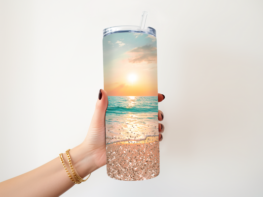 Sunset Beach Tumbler